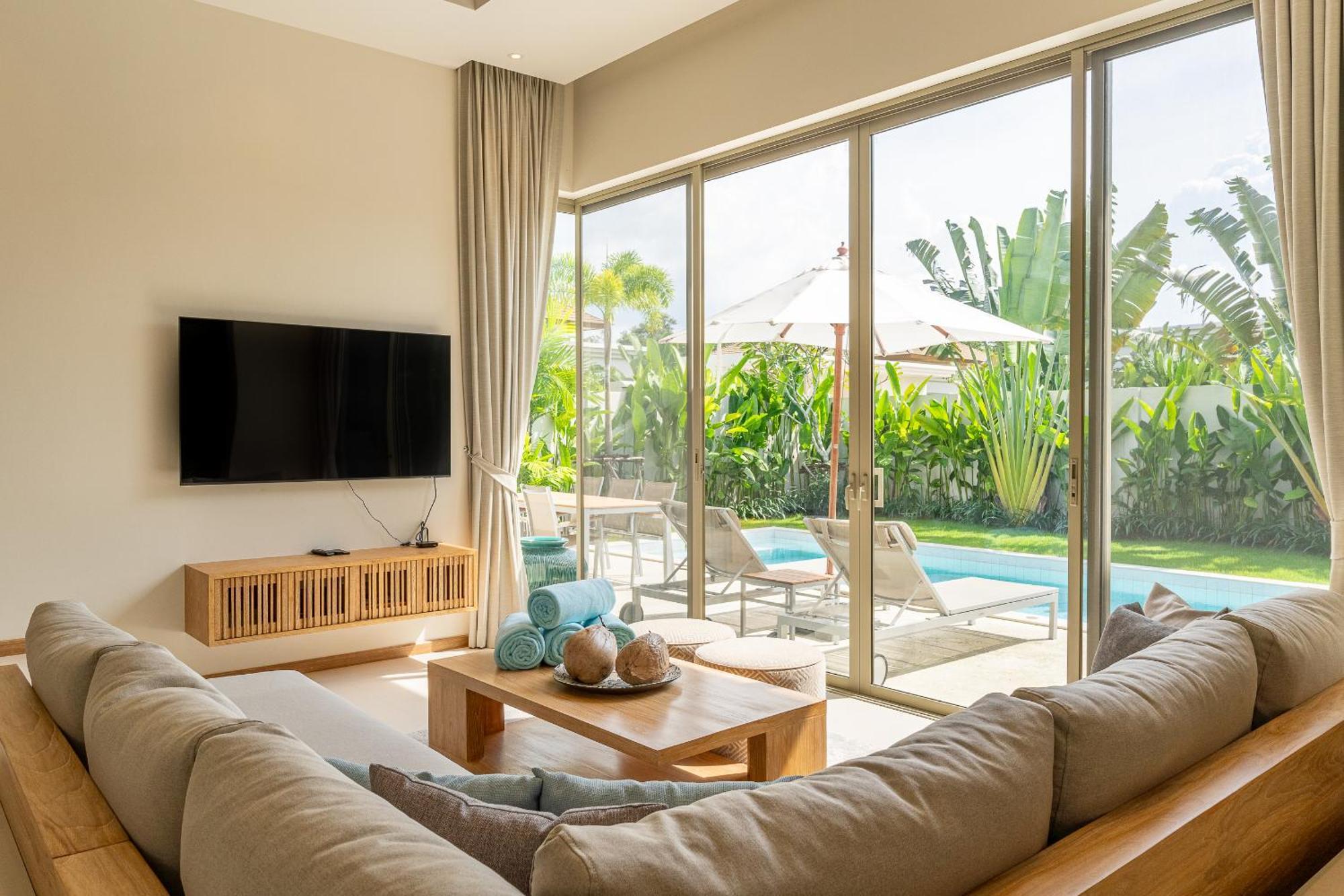 Trichada Breeze 3Br Stylish Villa, 15 Min To Layan Beach ถลาง ภายนอก รูปภาพ